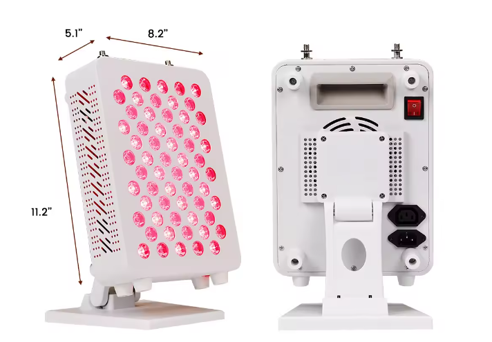 Portable BioSync 9-Wavelength LED Panel Light With Bluetooth Speakers
